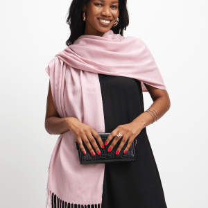 Women's Soft Pink Lightweight Scarf