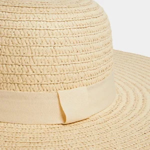 Sunlit Elegance Women’s Natural Straw Hat