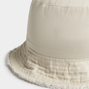 Boho Breeze Women’s Natural Fringe Bucket Hat