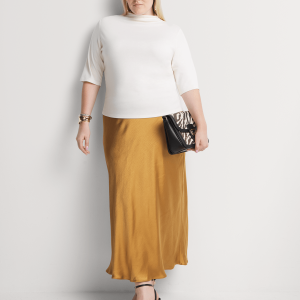 Women's Twilight Satin Maxi Skirt